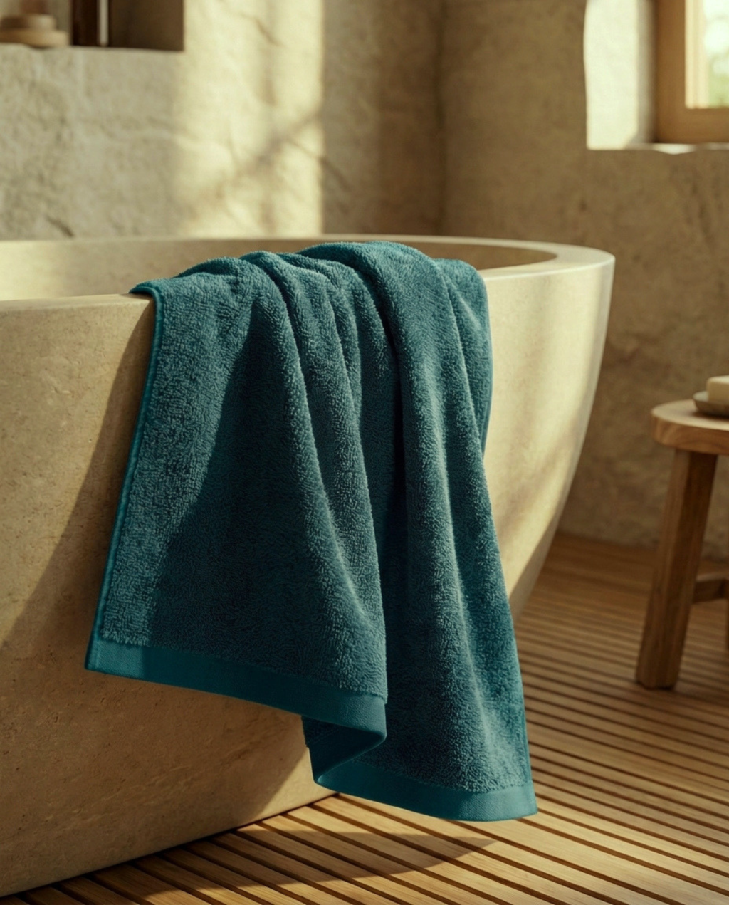Asciugamano da bagno in bambù blanky