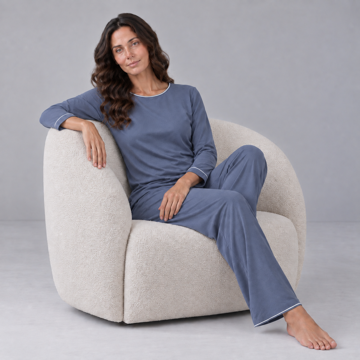Shorts da donna in bambù stretch in maglia