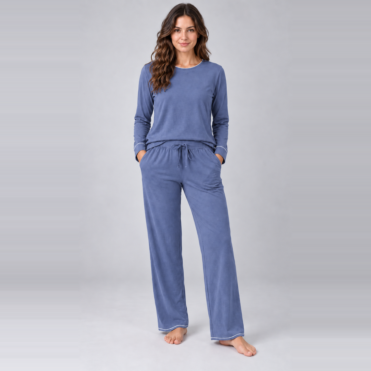 Shorts da donna in bambù stretch in maglia