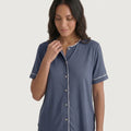 Maglia da donna in bambù stretch in maglia