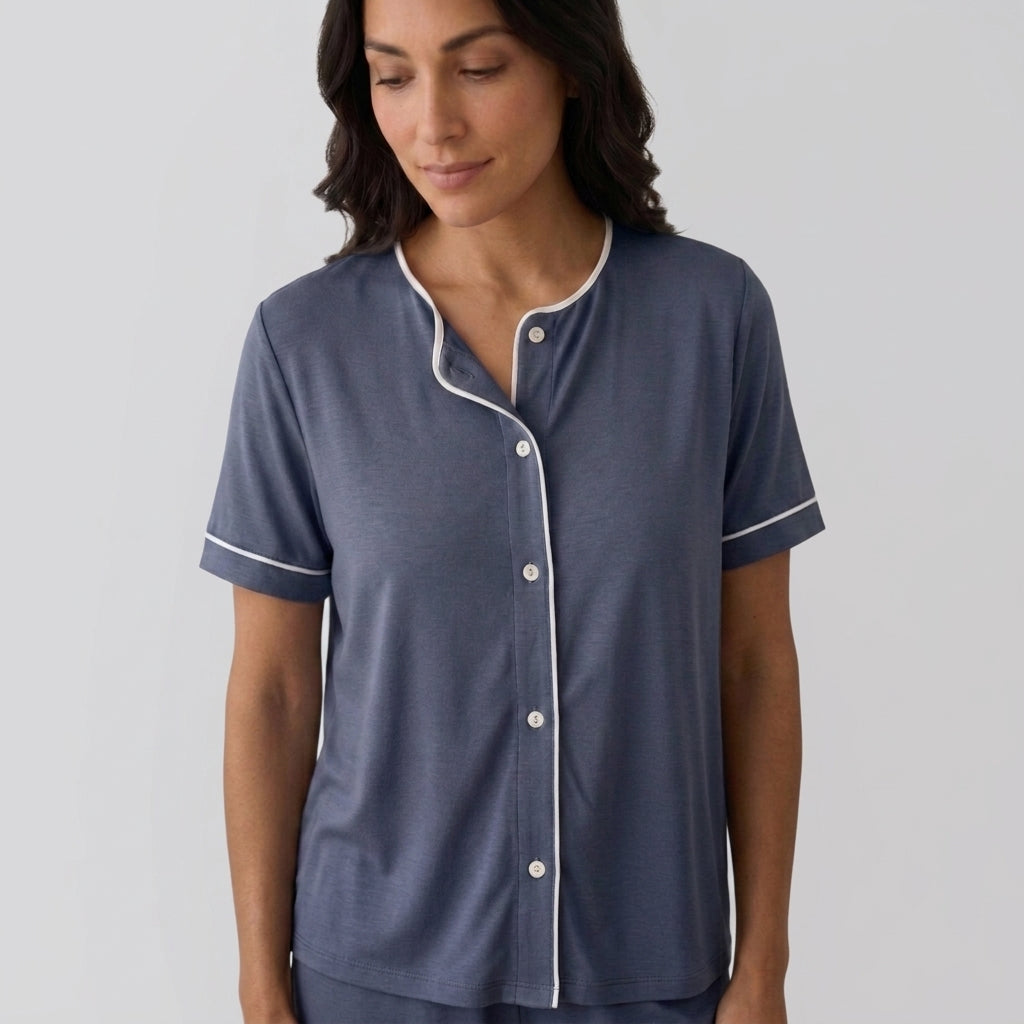 Maglia da donna in bambù stretch in maglia