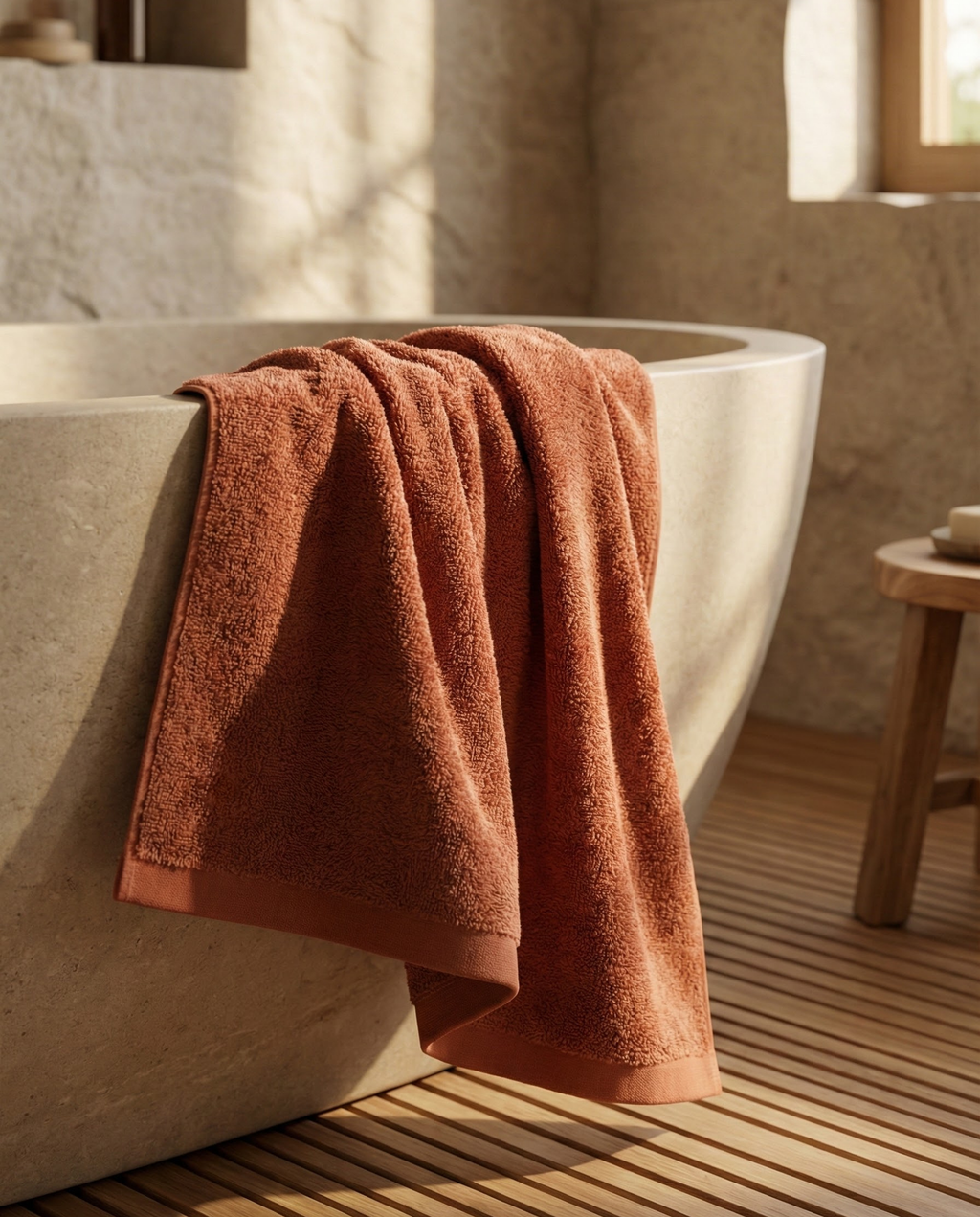 Tappetino da bagno in bambù blanky